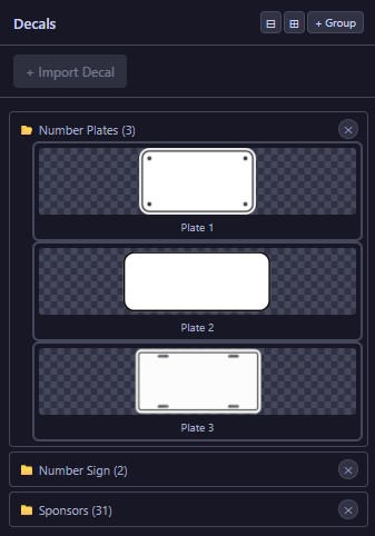 Decal Management