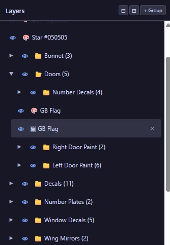 Layer Hierarchy Manager
